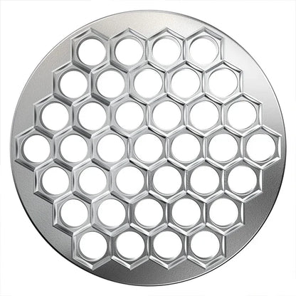 Russian Ravioli Maker Dumplings Mold 37 Holes Aluminum Alloy Pelmeni Metal Dumplings Make Mold Kitchen Ravioli Cutter Tools