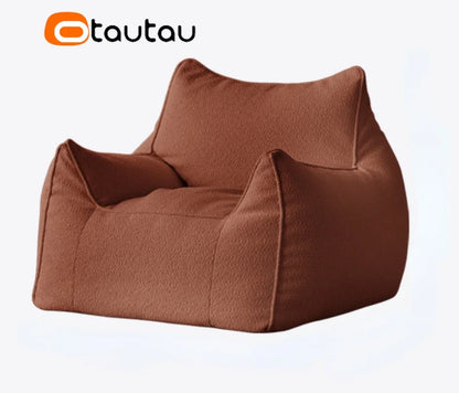 OTAUTAU Bean Bag Sofa Pouf Cover Without Filler Outdoor Waterproof Puff Ottoman Salon Armchair Camping Garden Beach Couch SF114