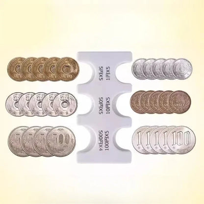 Japanese Coin Storage Box Change Storage Bag Japanese Yen Coin Clip Travel Good Stuff Coin Rack Storage Bag Coin Box Home Garden