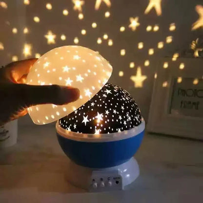 Starry Sky Projector Night Light Projector Baby Lamp Decor Rotating Starry Nursery Moon Galaxy Projector Table Night Lamp