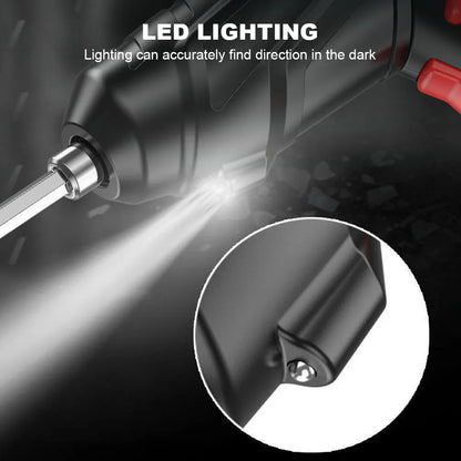 Electric Screwdriver Battery Rechargeable Cordless Screwdriver Powerful Impact Wireless Screwdriver Set Mini Drill Power Tools