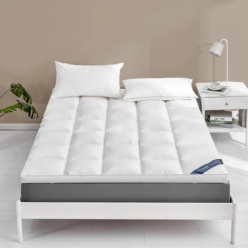 Household mattress thickened folding mattress feather velvet cushion down tatami mattress cushion