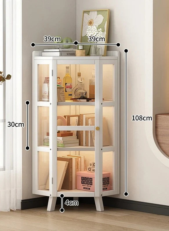 Corner Cabinet Dining Room Corner Cabinet Wall Triangle Cabinet Corner Locker Living Room Bedroom Corner Floor Storage