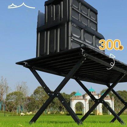 Parasol Tables Camping Cabinet Pliante Tourist Folding Table Outdoor Coffee Portable Folding Szafka Kempingowa Furniture