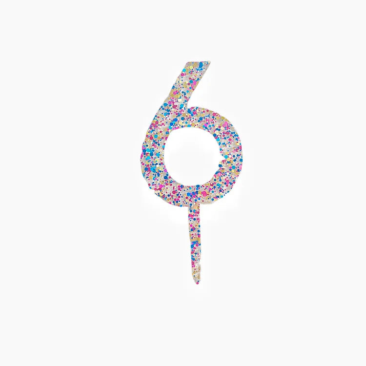 Sparkling 0-9 Number Happy Birthday Cake Topper Gold Acrylic Wedding Cake Topper Kids Birthday Party Cake decoration Baby shower