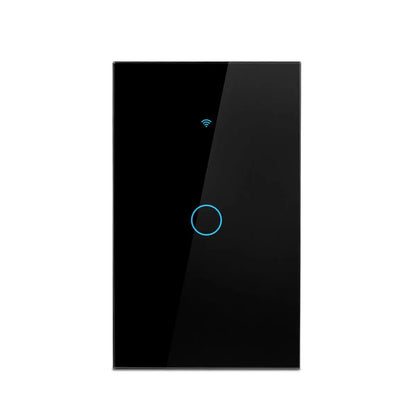 Work with Tuya WIFI Smart Home Switch Light Wall US/EU Glass Touch Panel Voice Wireless Remote Control by Alexa Google Home