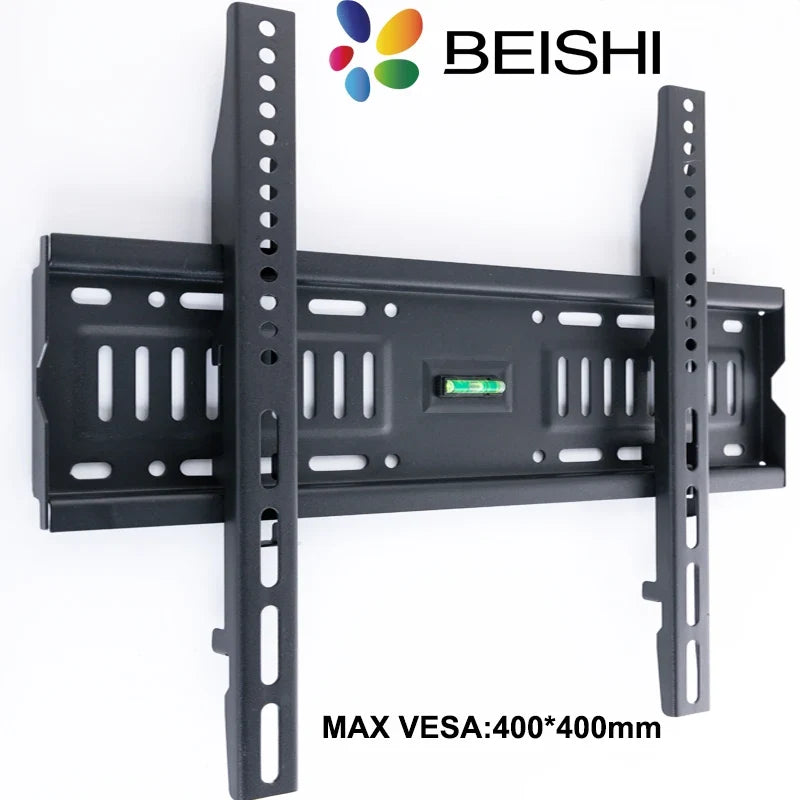 BESHI LED LCD TV Wall Mount Bracket Tilt Adjustable Strengthen TV Support for 26''-60'' Load up to 50kg  VESA 400mm*400mm