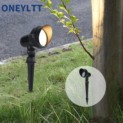 IP65 Outdoor Garden GU10 MR16 220V 110V LED Lawn Spike Light Pond Path Landscape Spot Light Bulbs