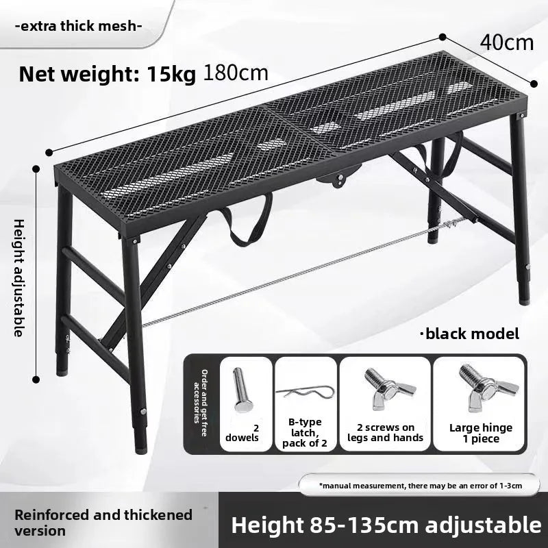 Horse stool portable folding thickened heightening construction site interior decoration scaffolding