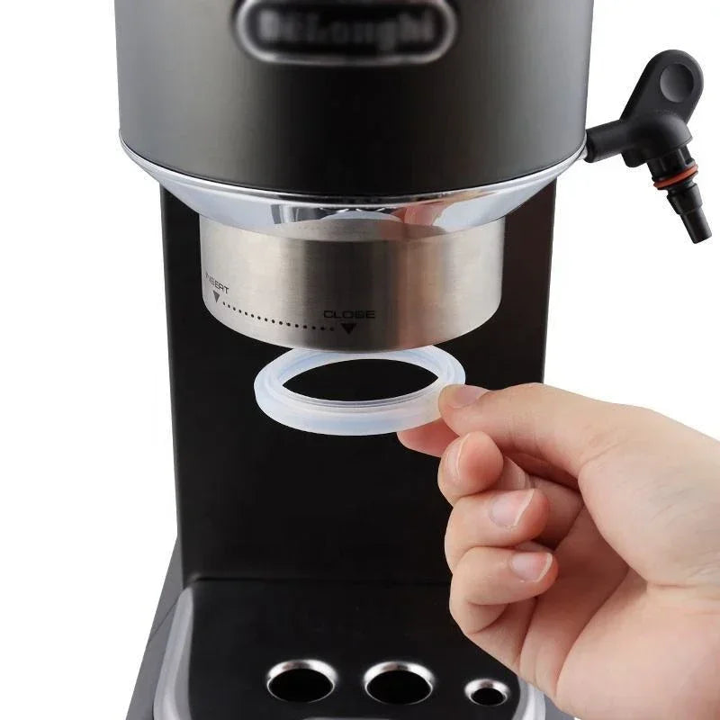 JUSTINLAU Coffee Machine Silicone Brew Head Gasket O-Ring Seal Rings Professional Part Seal for DeLonghi EC685/EC680/EC850/860