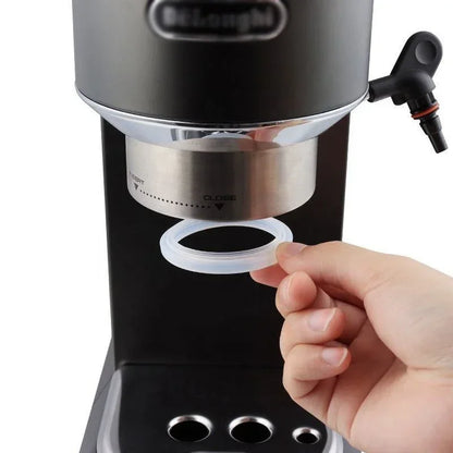 JUSTINLAU Coffee Machine Silicone Brew Head Gasket O-Ring Seal Rings Professional Part Seal for DeLonghi EC685/EC680/EC850/860