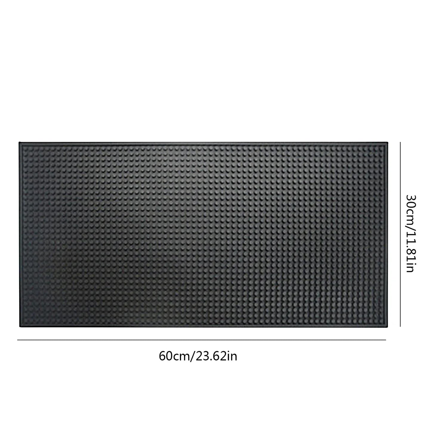 Bar Mat Rubber Anti-slip PVC Coffee Bar Mats Cup Mat Waterproof Heat Resistant Coffee Maker Countertop for Home Bar Accessories