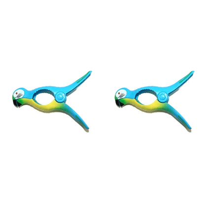 Cute Plastic Beach Towels Clips Large Drying Racks Retaining Clip Windproof Clothes Pegs Pins Animal Decorative Clothespins