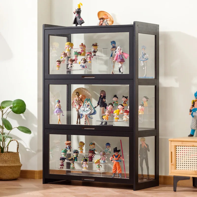 Large Lego display box cabinet figure acrylic figurine toy ornament artifact dust-proof transparent blind box storage rack