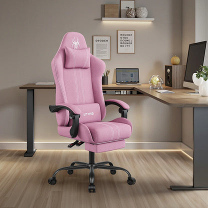 Computer Chairs Office Chairs Big And Tall Desk Chair With Footrest Back Support Ith Upholstered Swivel 300lbs High Capaci