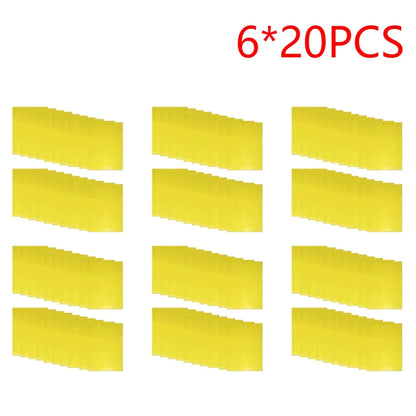20-200PCS Fly Stickers Outdoor Plant Insect Catcher Fly Trap Double Sided Sticky Traps for Bugs Mosquito Trap Sticky Board