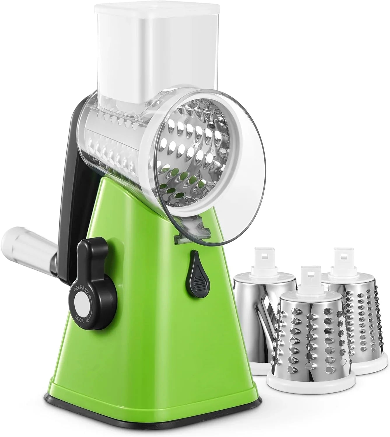 Multi-Purpose Rotary Graters Kitchen Mandoline Vegetable Slicer Cheese Slicer Shredder Potato Grinder For Nut Onion Carrot YY002