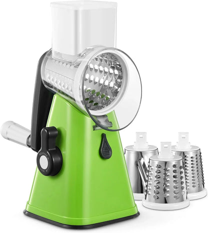 Multi-Purpose Rotary Graters Kitchen Mandoline Vegetable Slicer Cheese Slicer Shredder Potato Grinder For Nut Onion Carrot YY002