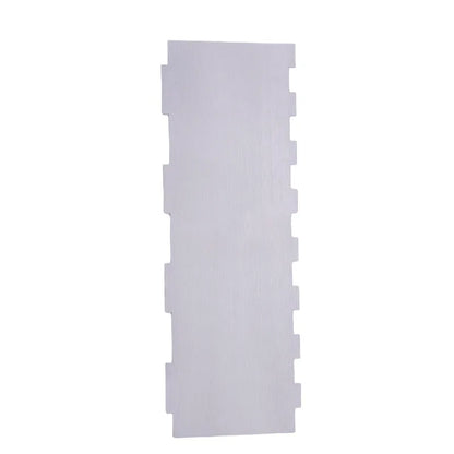 1 Piece Stainless Steel Cake Scraper Metal Cake Scraper Smoother Double Sided Patterned Edge Cake Decorating Comb YY126
