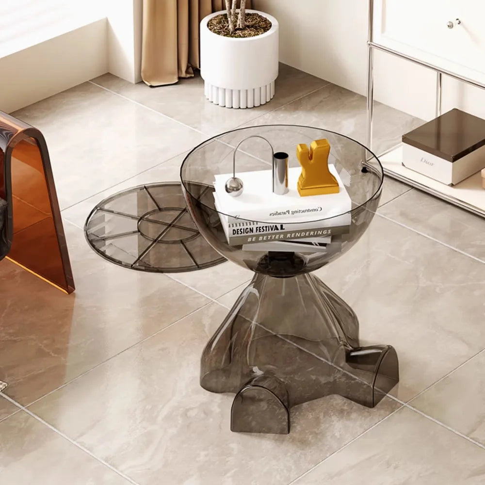 Movable Coffee Side Table Minimalist Sofa Small Living Room Small Spaces Bedroom Creative Tea Table