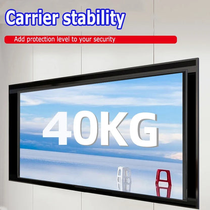 BEISHI TV Wall Mount Fixed for Most 14-42" LED, LCD and Plasma Flat/Curved TVs Max VESA 200X200 Universal TV Bracket