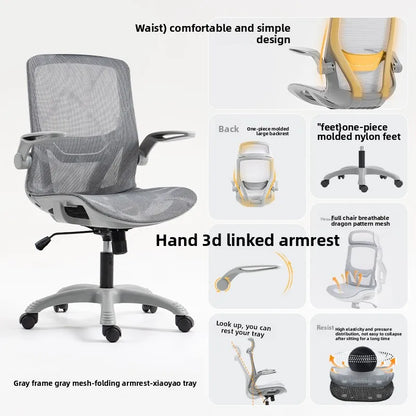 Multi-functional Ergonomic Chair Computer Conference Chair Chair Desk Learning Backrest Gaming Chair
