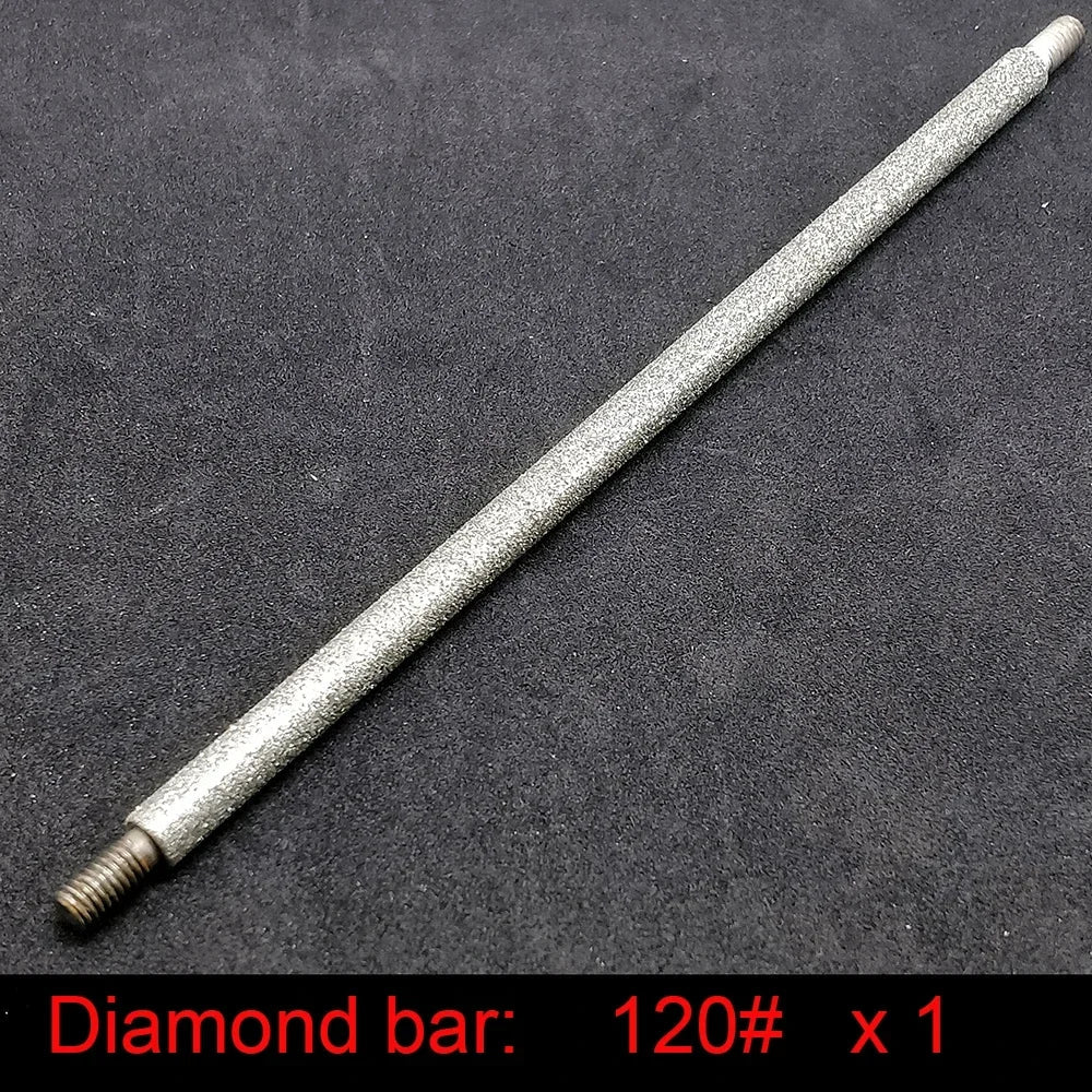 80-3000# 6mm Cylinder Diamond Stone Sharpening Bar Whetstone Match for Ruixin Sharpener Serrated Knife Scimitar Knife Grinding