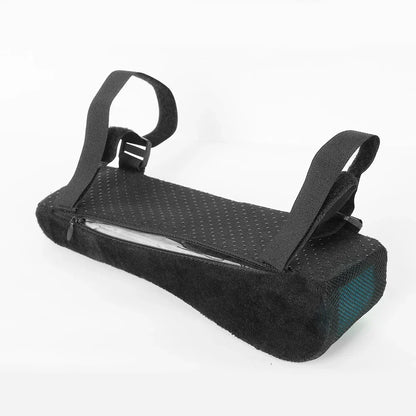 2Pcs Soft Comfortable Memory Gel Armrest Pads Elbow Pillow Resilient Foam Ergonomic Hand Rest for Office Car Game Chair