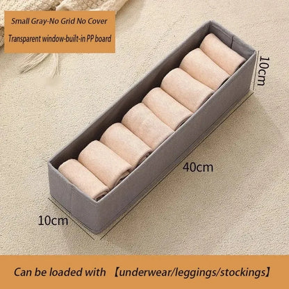 1pcs Visible Wardrobe Storage Organizers Cabinet Drawer Clothes Storage Box for T-Shirts Jeans Underwear Pants Organizer Box