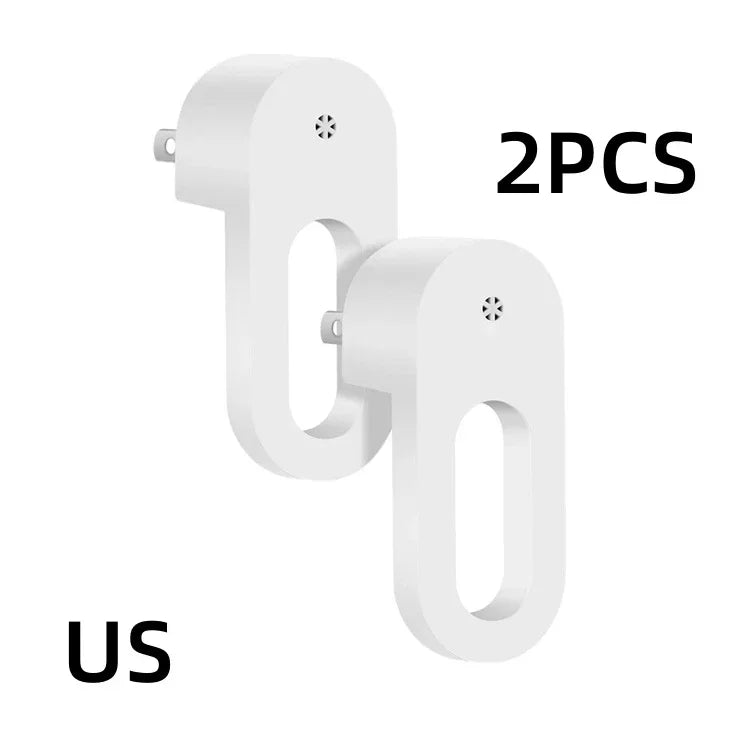 LED Plug Night Light EU/US  Wall Socket Lamp With Twilight Sensor Energy Saving Kids Room Bedroo Portable Night Lights