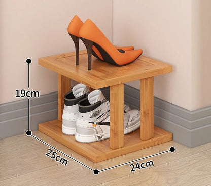 Home economy door multi-layer shoe storage artifact saves space, rental house shoe cabinet, shoe rack