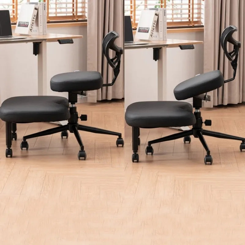 Cross-legged chair Adjustable kneeling chair with wheels Position chair Lifting meditation Yoga chair Sitting chair