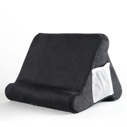 Multifunctional tablet support sponge pillow stand for reading books, tablet desktop support
