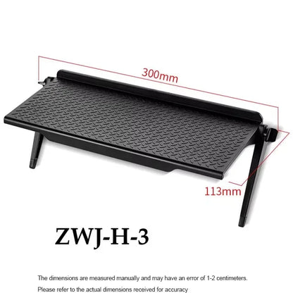 Adjustable TV Screen Top Shelf Display Shelf Computer Monitor Riser Desktop Stand TV Rack TV Top Monitors Simple Bracket