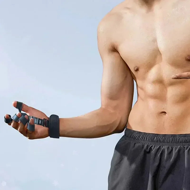 5-Finger Trainer Silicone Wrist Grip Strengthener Hand Strength Recovery for Fingers Therapy & Vein Circulation Improvement