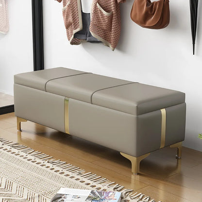 Shoe cabinet, small stool at the entrance of the household, entrance storage, storage, shoe changing stool