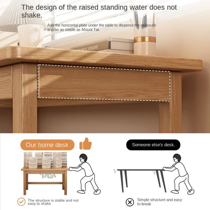 Solid wood desk for students, home use, bedroom, computer desk, study desk, writing desk, office desk