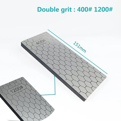 Kitchen Sharpener Chef Knife Diamond Sharpening Stone 400 600 1000 1200 Grit Whetstone Knife Sharpener Scissors System H3