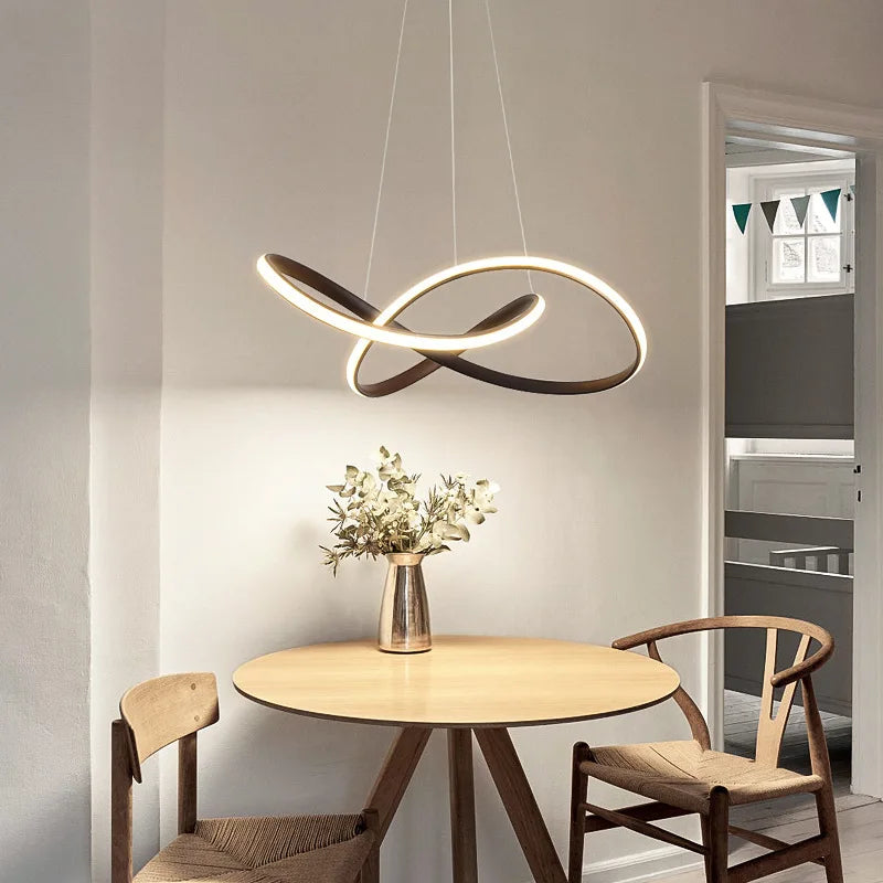 Nordic LED Ceiling chandelier Dining Room Corridor Pendant Lamp Bedroom Living Room Personality Creativity Simple Light AC220V