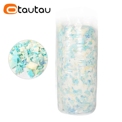 OTAUTAU 1kg 2.2bls Shreded Memory Foam Sponge Pillow Bean Bag Pouf Re-fill Filling Beanbag Sofa Puff Sac Cushion Doll Filler