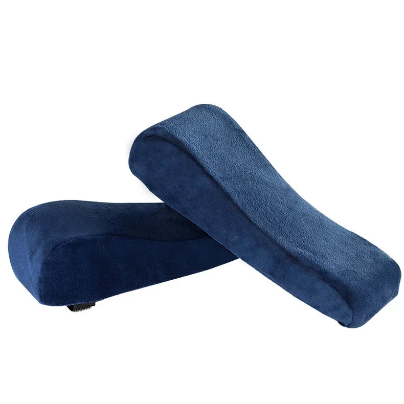 2 pc set of chair armrests for general office use. Ergonomic chair armrests designed to relieve pressure on elbows and forearms