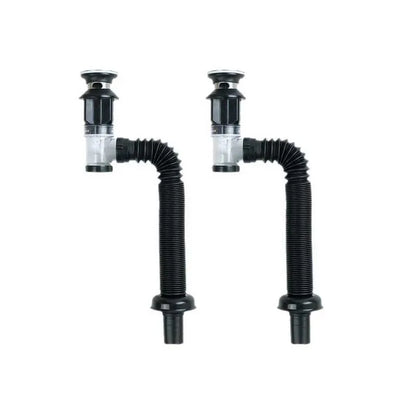 1-3PCS Multi Functional Universal Drain Hand Wash Basin Drain Pipe Basin Drain Pipe Non Adhesive Kitchen Drain Extension Pipe