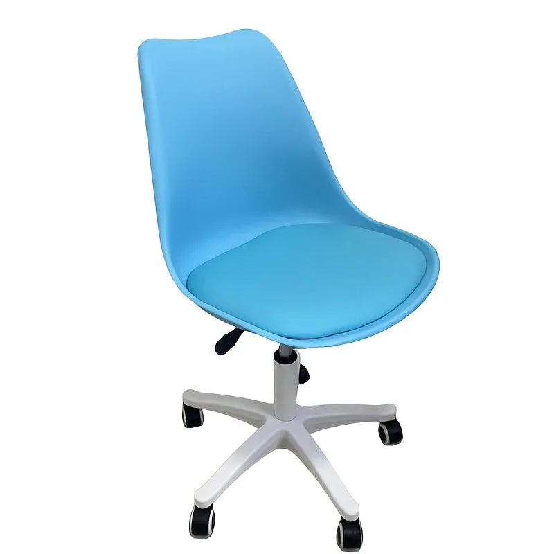 Ergonomic Rolling Stool with Wider Seat & Backrest, 136.08 KG Weight Capacity, 360° Swivel Chair for Home Office, Beauty Salon