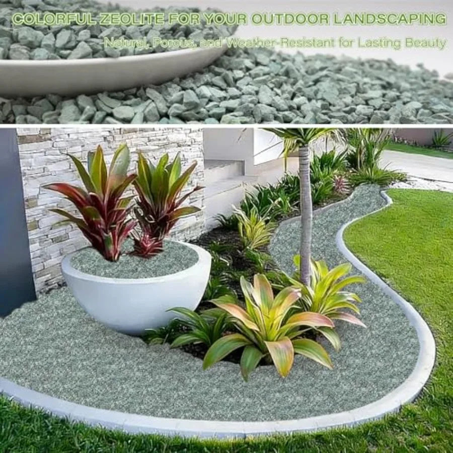 Zeolite for Plants/8" Natural Succulent Potting Soil Amendments Decorative Gravel for Cactus Bonsai Gritty Rock Pebbles Pumice