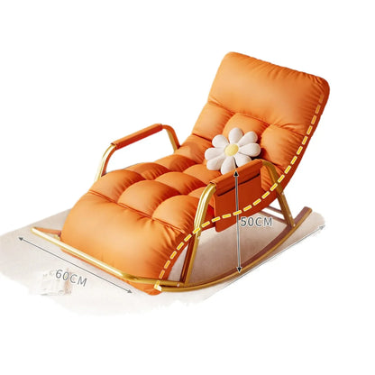 Recliner rocking chair adult sitting and sleeping dual-purpose internet celebrity lazy sofa balcony living room leisure chair