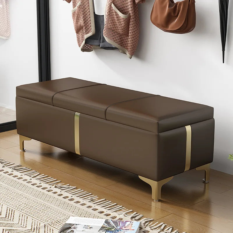 Shoe cabinet, small stool at the entrance of the household, entrance storage, storage, shoe changing stool
