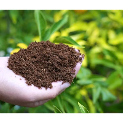 Happy Trees Coco Coir Loose Coconut Fiber Growing Medium Potting Mix Seed-Starting Premium Quality Triple-Washed for Low Salt/E
