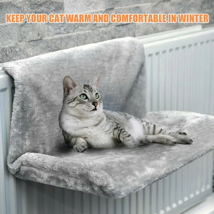 1-5Pc Pet Cat Radiator Bed Hanging Cat Cradle Hammock with Metal Frame Small Pet Animal Hanging Bed Luxury Basket Pet Accessorie