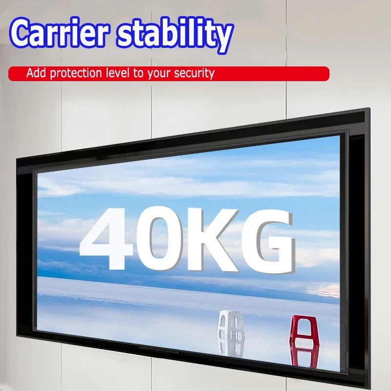 TV Wall Mount Fixed for Most 14-42" LED, LCD and Plasma Flat/Curved TVs with Max VESA 200X200 Space Saving Universal TV Bracket