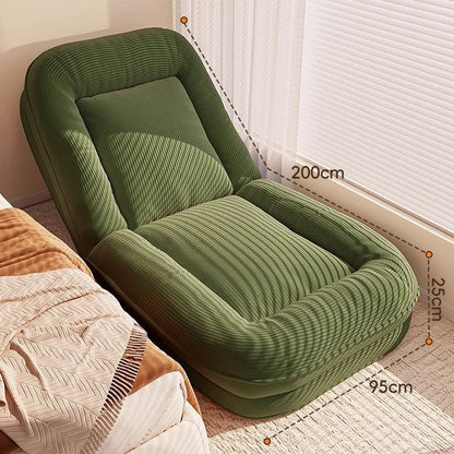 Lazy sofa reclining and sleeping large living room folding single tatami back recliner